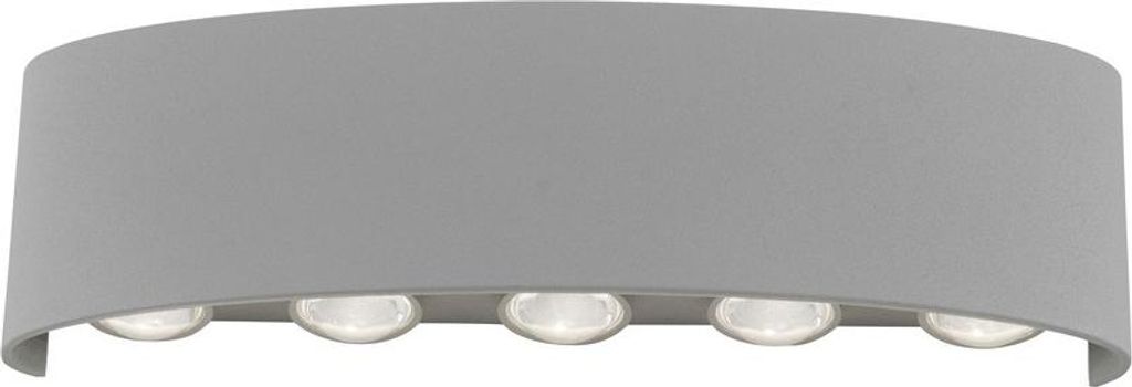 Paul Neuhaus LED Außenwandlampe CARLO IP54 Lichtaustritt up&down, spritzwasser- und staubgeschützt Außenbereich, Innenbereich 9487-21, 9489-21