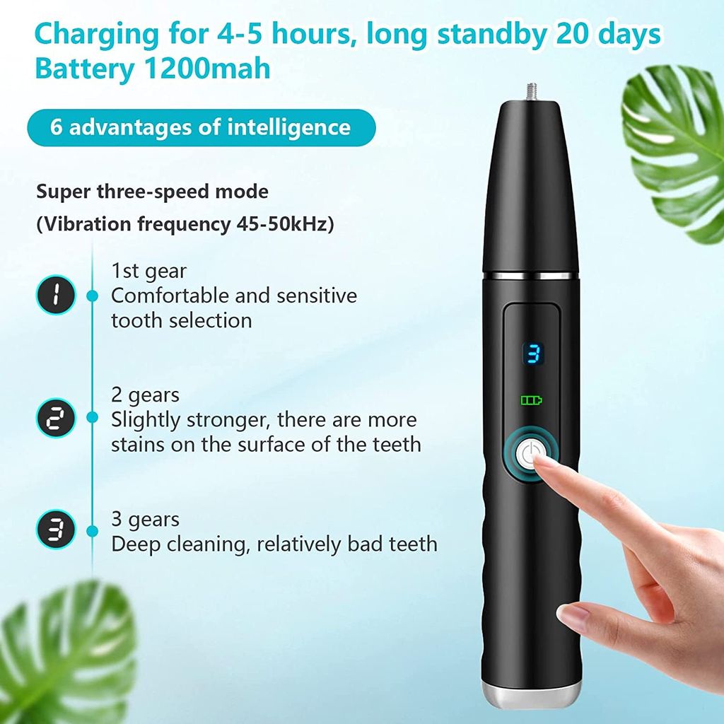 Topchances Zahnreinigung Set, Ultraschall Produktbild 3
