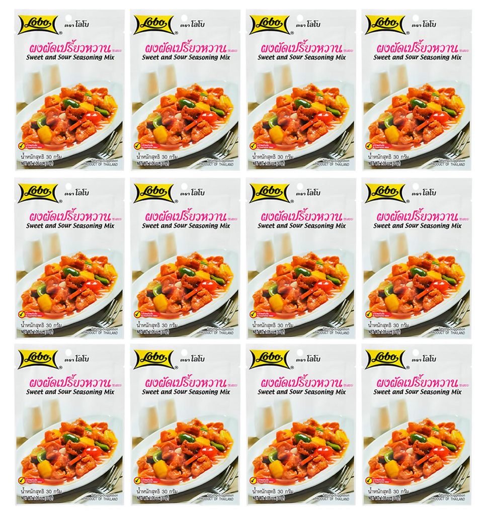 Lobo Würzmischung für süß-saure Sauce 12x30g Produktbild 