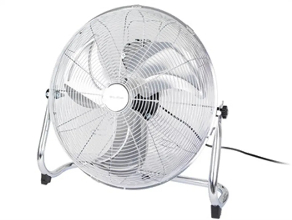 Ventilateur BLOW 44-065# en acier chromé avec 3 vitesses et flux puissant