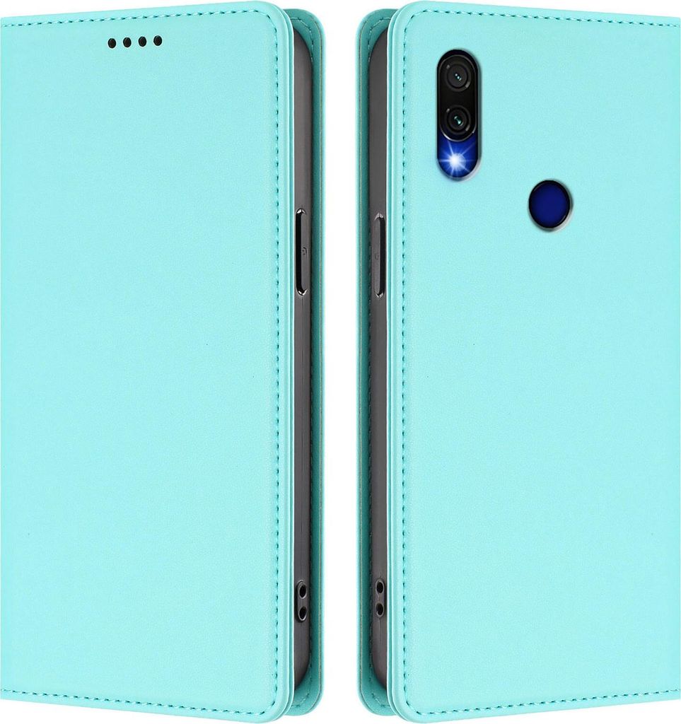 Étui en cuir pour Xiaomi Redmi 7, étui à rabat magnétique Image du produit 