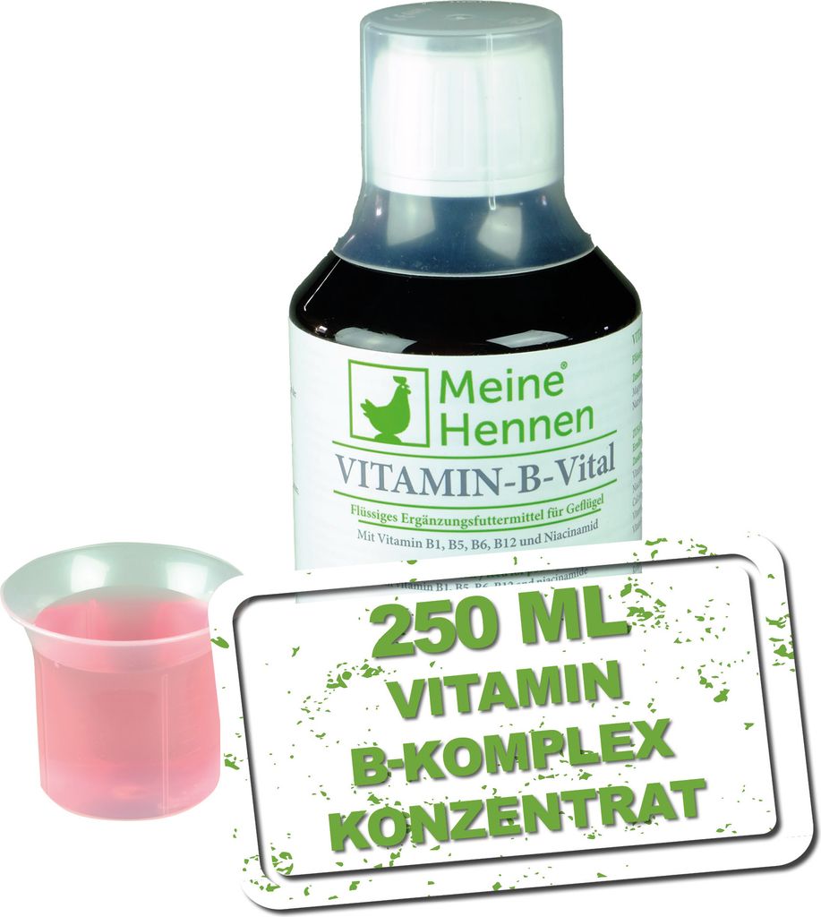 Vitamin-B-Vital - 250 ml - Trinkwasserzusatz Vitamin-B-Komplex - MeineHennen
