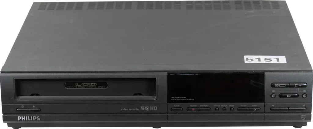 Philips VR202 V2000 avec technologie DTF pour une image analogique stable
