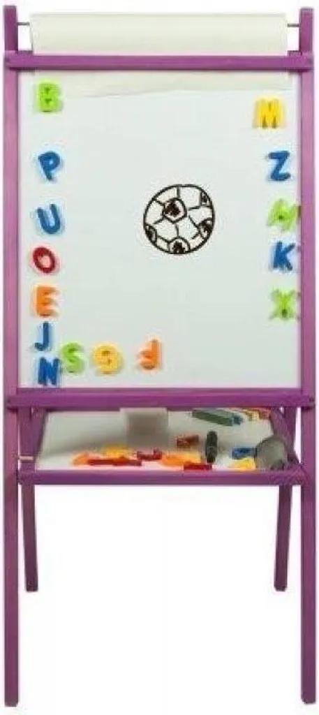 Tableau avec rouleau papier double face violet clair Modèle T30