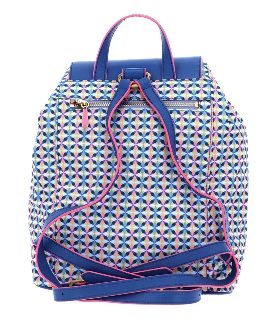 Oilily Cylinder Backpack Ensign Blue - Sac à Dos de Loisirs Multicolore - 3