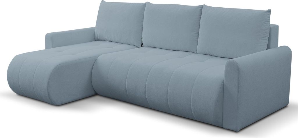 Ecksofa Primo aus dem Stoff GERRA vereint Stil und Komfort in einem. Mit Schlaffunktion, Bettkasten und wählbarer Seite – praktisch und elegant ...