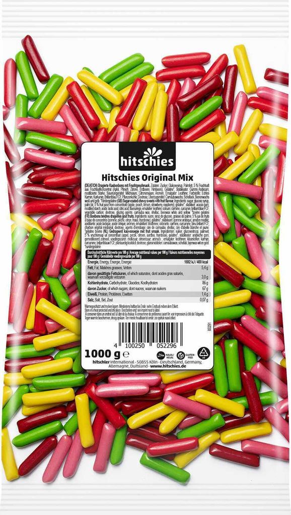 Open Food Hitschies original mix - 1000 g, 1 kg, D, 400 Produktbild 