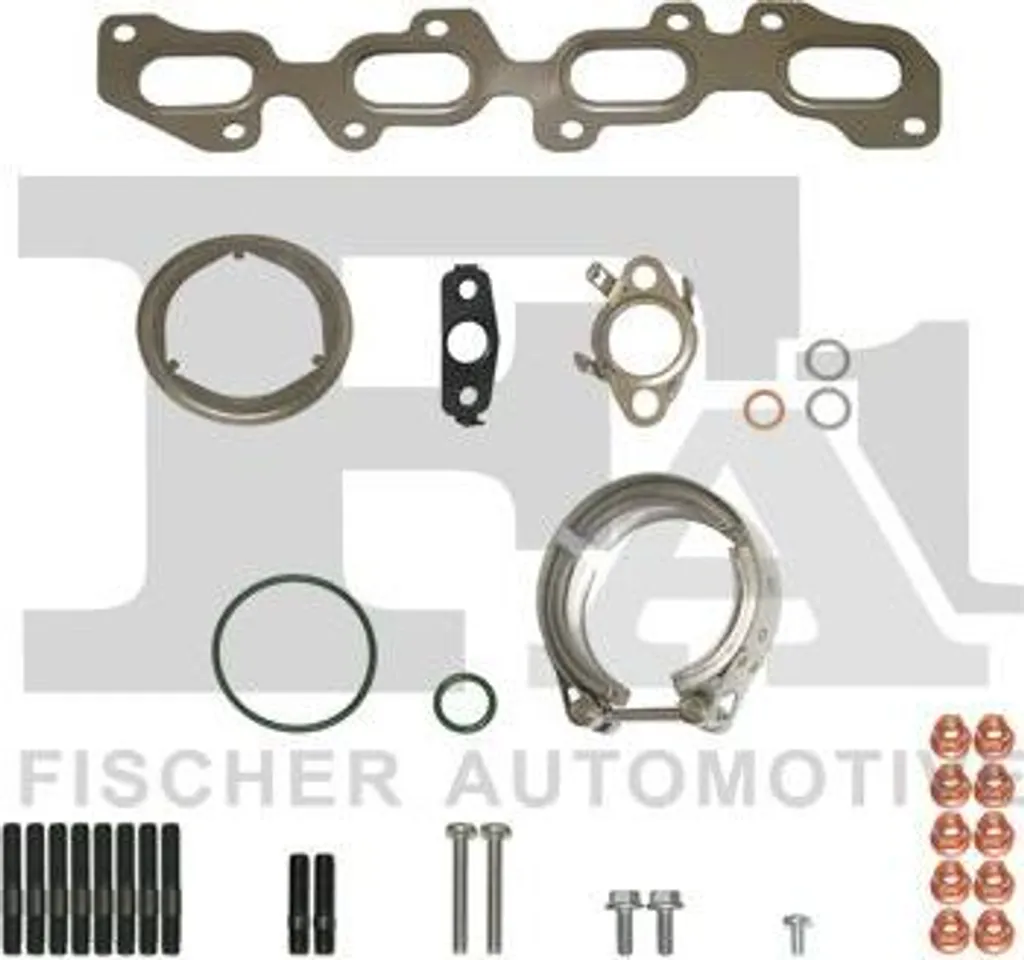 Kit de montage turbocompresseur FA1 KT111350 pour Golf VII et Audi A3 8V