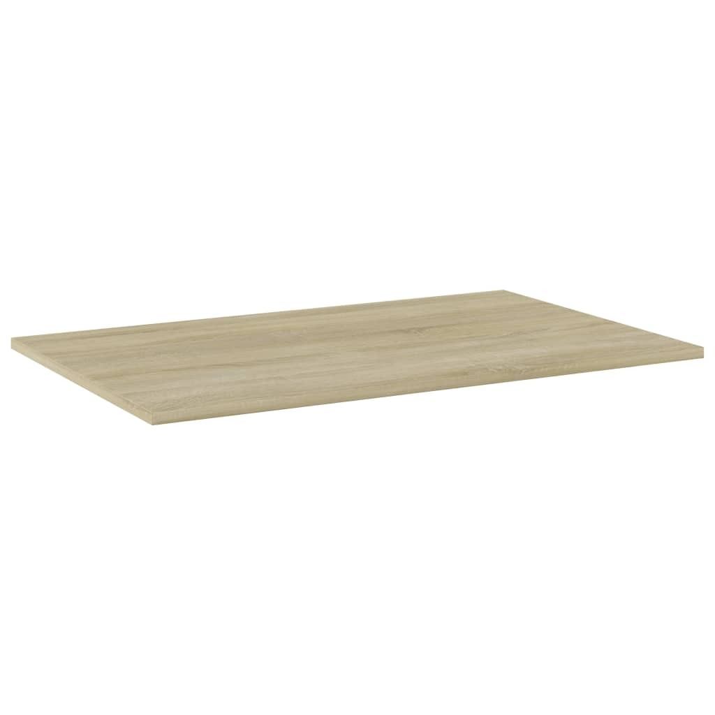 vidaXL Bücherregal-Bretter 8 Stk. Sonoma-Eiche 80x50x1,5 cm Produktbild 