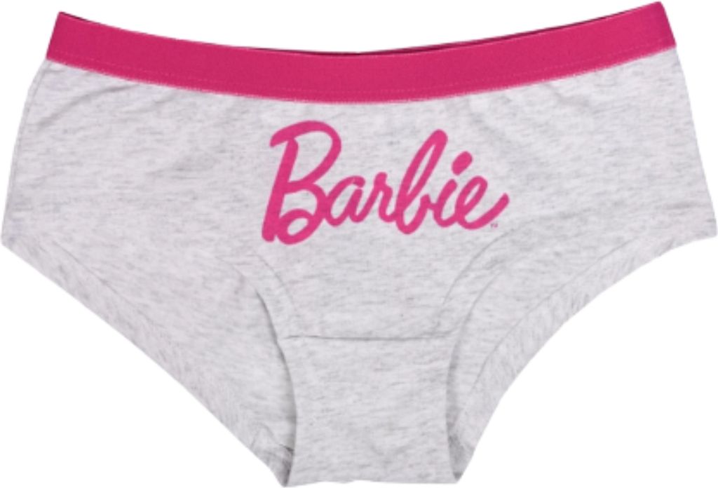 Mädchen-Unterhöschen Disney Barbie Grau 122/128 Disney