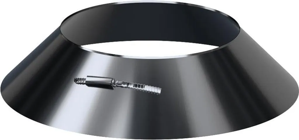 ADAM DW 180 Collare di Tenuta Pioggia per Camini Doppia Parete Inox
