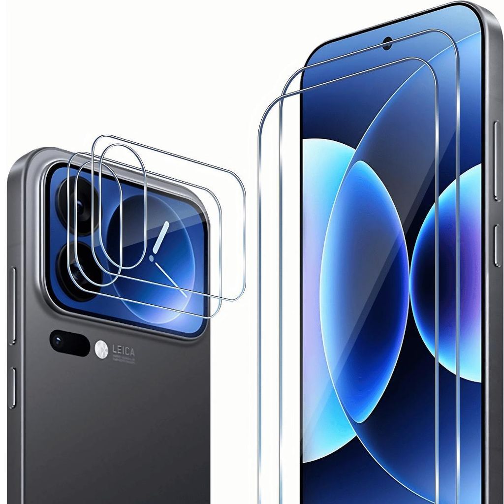 2X Schutzglas für Xiaomi 17 Pro Max Display Kamera Hartglas Produktbild 
