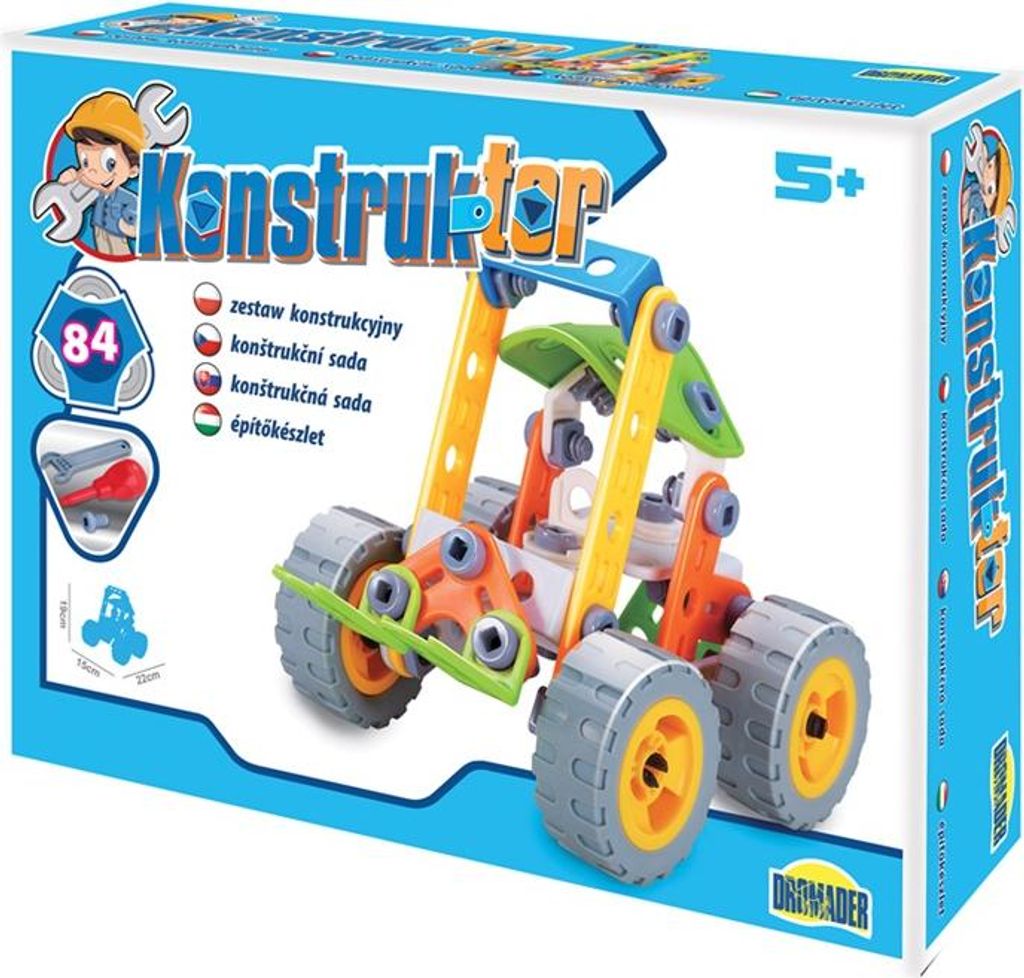 DROMADER Constructor - Fahrzeug 84 Elemente 02530