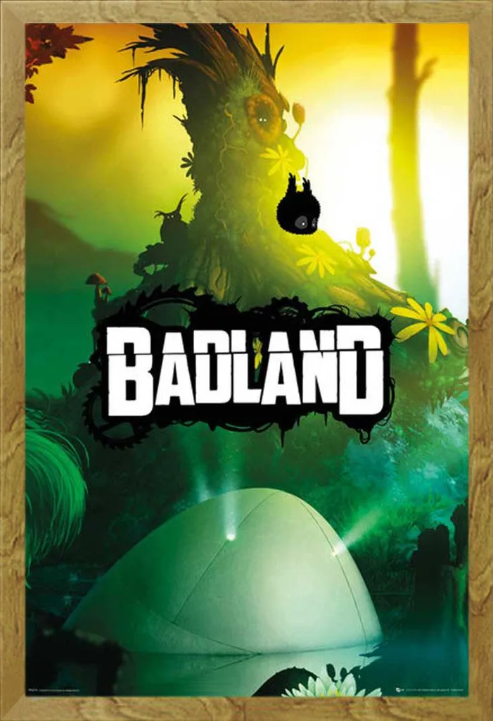 Badland Poster 61x91 con Cornice Shinsuke Maxi MDF Rovere e Acrilico