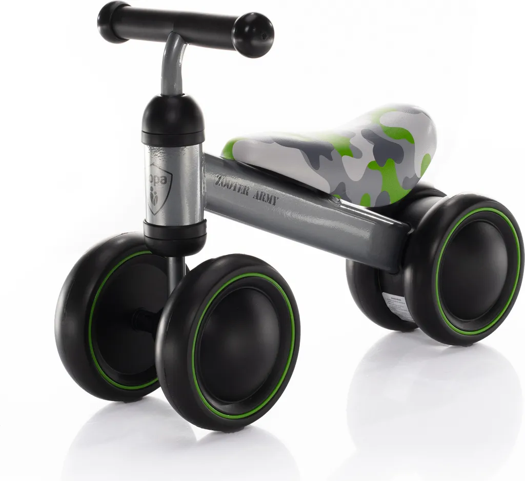 Aidez votre enfant à marcher avec le ZOPA Scooter Zooter Armée Terre