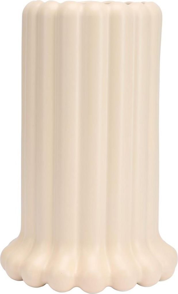 Tubular Vase beige 24cm