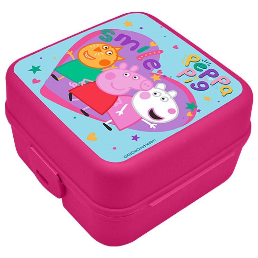 Kids Licensing Peppa Pig Brotzeittüte Durchsichtig  Produktbild 