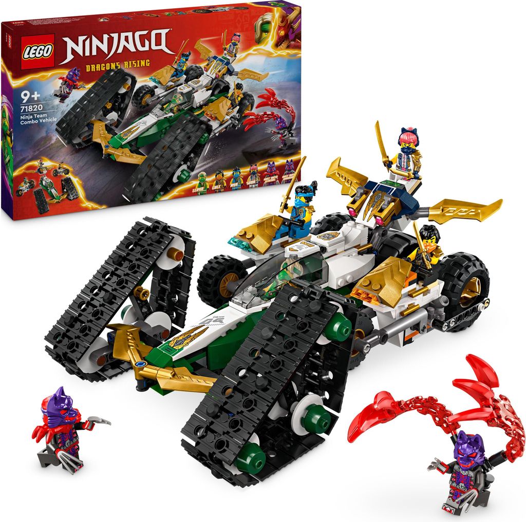 LEGO NINJAGO Wielofunkcyjny pojazd ninja, Zabawka dla Zdjęcie produktu