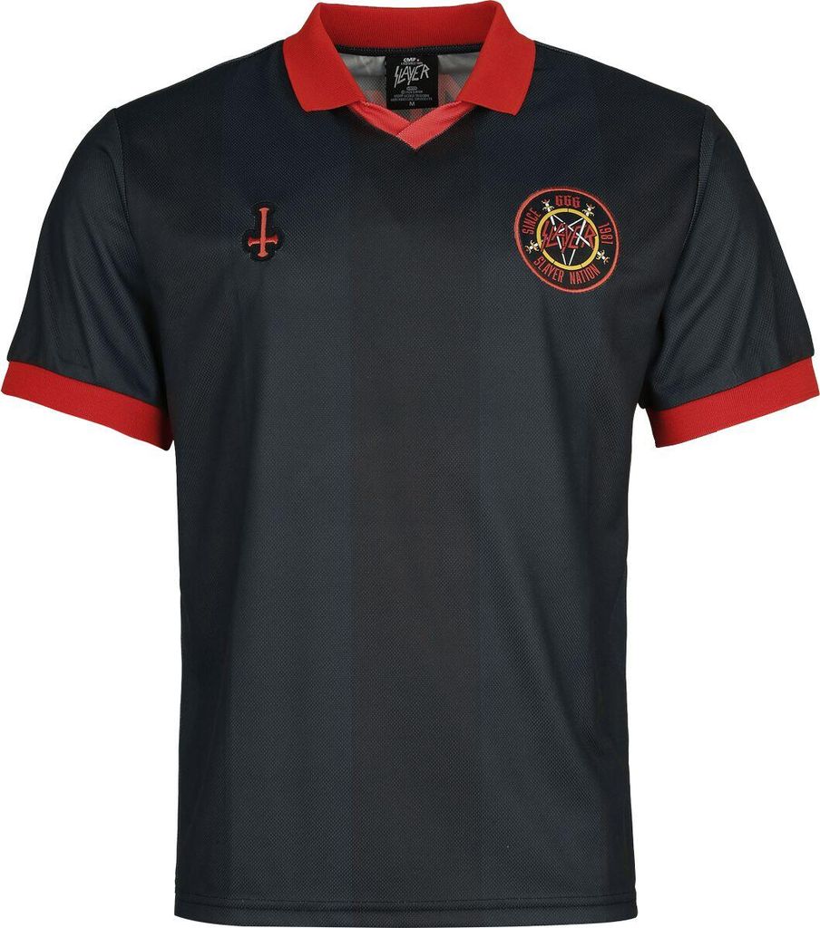 Slayer Trikot Herren Soccer Jersey multicolor 5XL