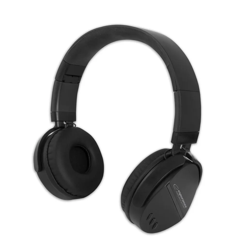 Casque Bluetooth Esperanza SHONA EH217K Noir - Écouteurs sans Fil avec Micro - 2