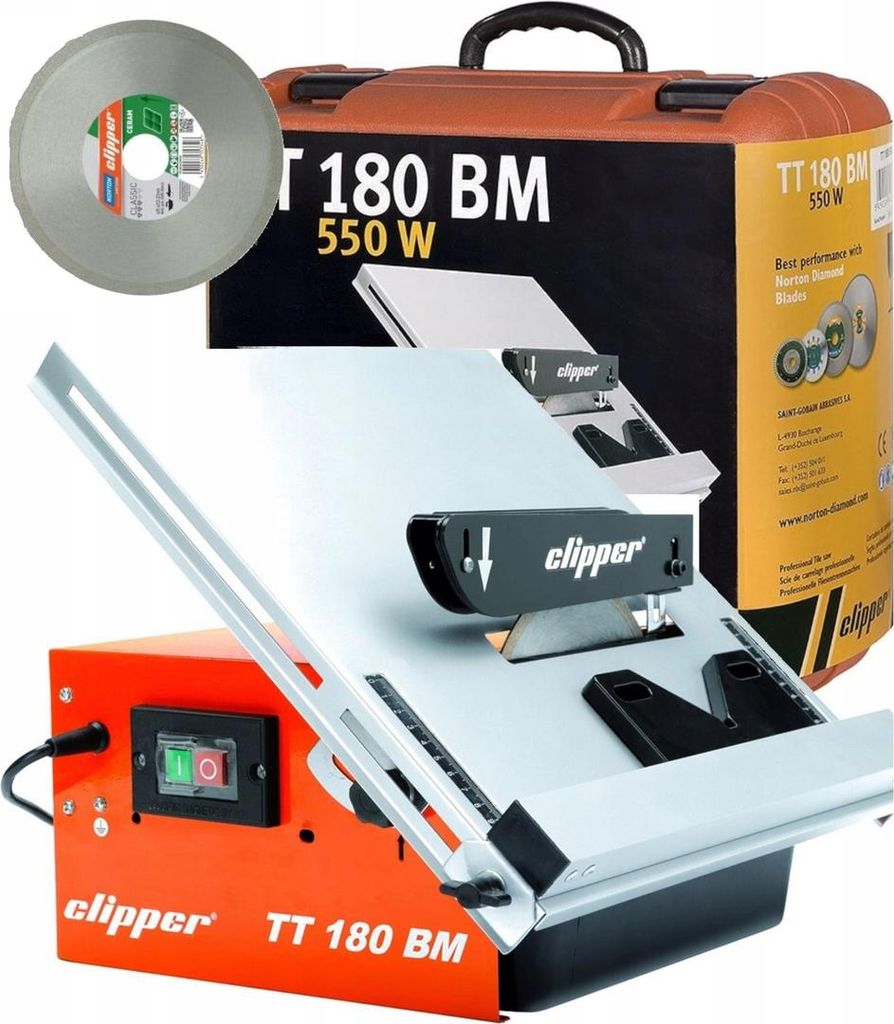 Norton Clipper Tt180 Bm Piła Pilarka Przecinarka Do Gresu Zdjęcie produktu 