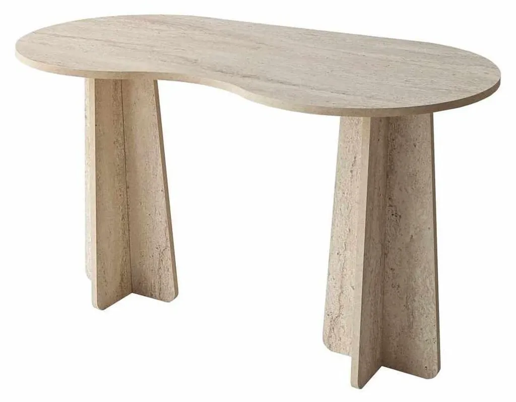 Bureau COMO CALICOSY avec Plateau Forme Organique L120 cm - Design Pur