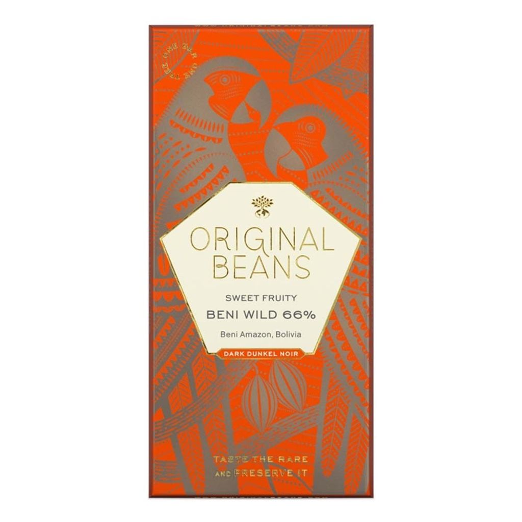 Beni Wild Harvest 66% - Tavoletta di cioccolato 70g Immagine del prodotto 