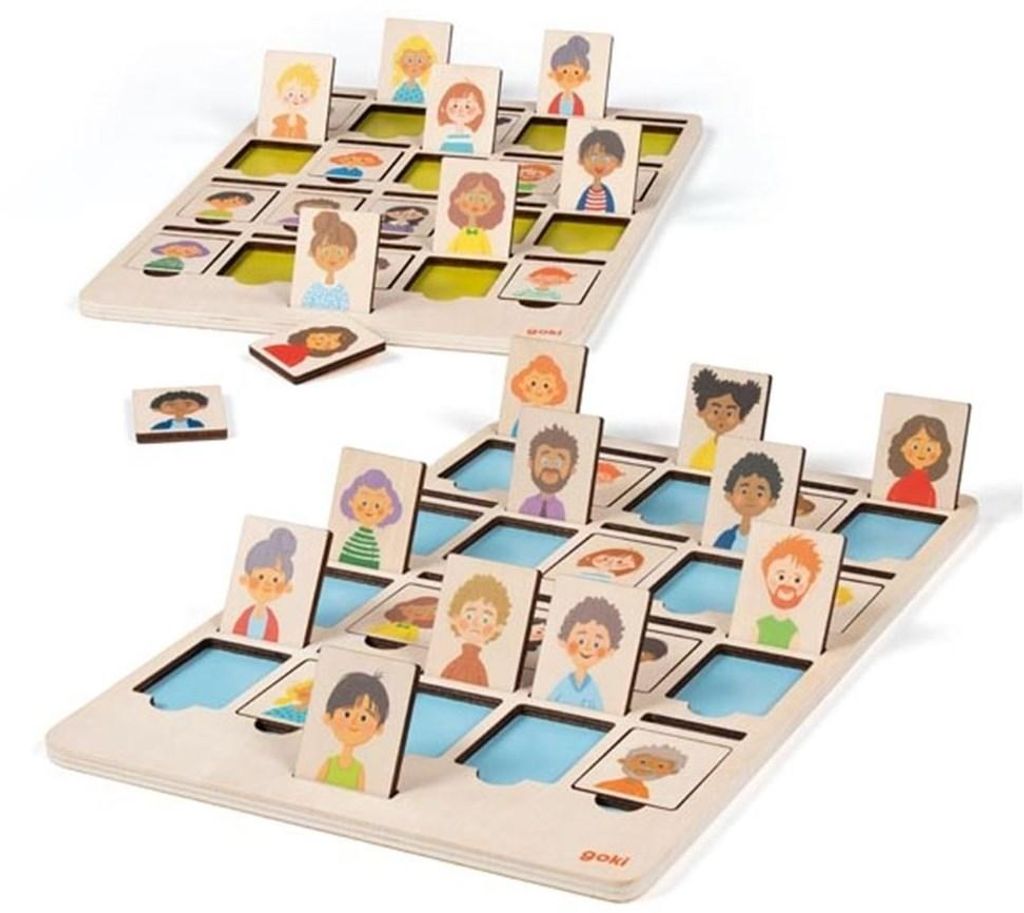 Goki Holzspiel Ratespiel für Kinder - pädagogisches Produktbild 