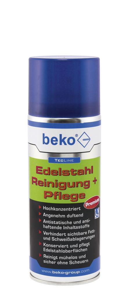 TecLine Edelstahl Reinigung + Pflege 400 ml Produktbild 