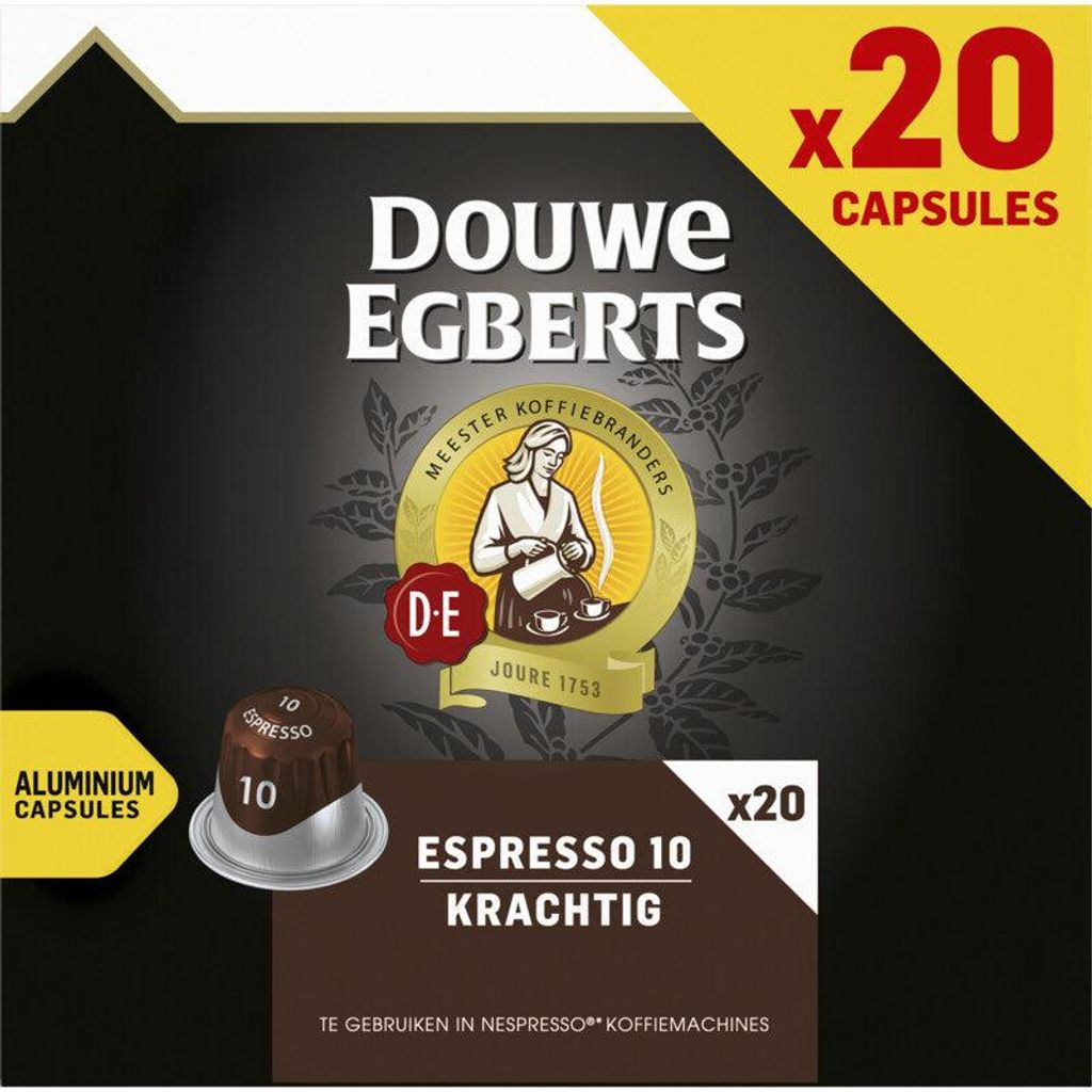 Douwe Egberts Espresso Krachtig Koffiecups 104 g – Intense Produktbild 