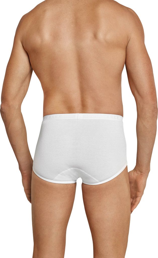 Schiesser Herren-Slip Original Doppelripp, Größe:9=3XL
