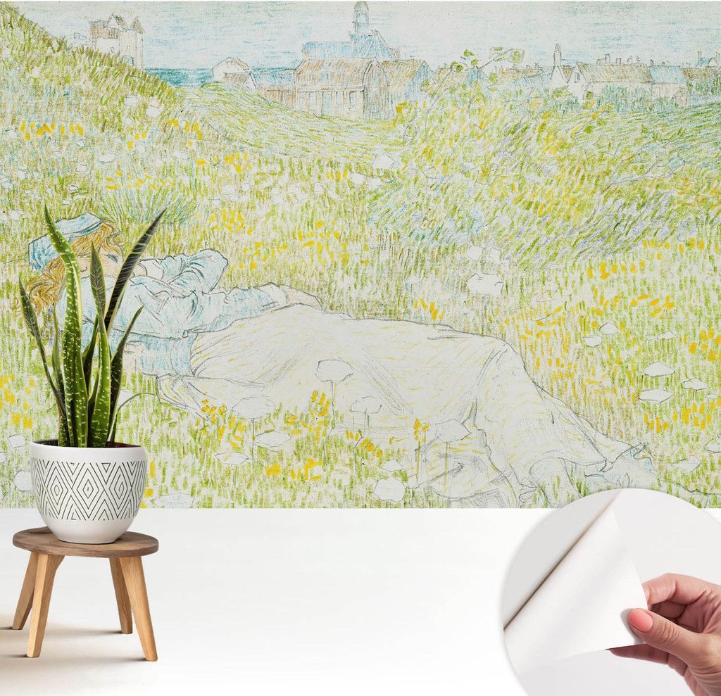 Fototapete selbstklebend - 208x146 cm - Tapete - Wandtapete - Wandbilder - Klebefolie - Dekofolie - Tapete Folie - Wand - Dekoration - Wohnzimmer -...