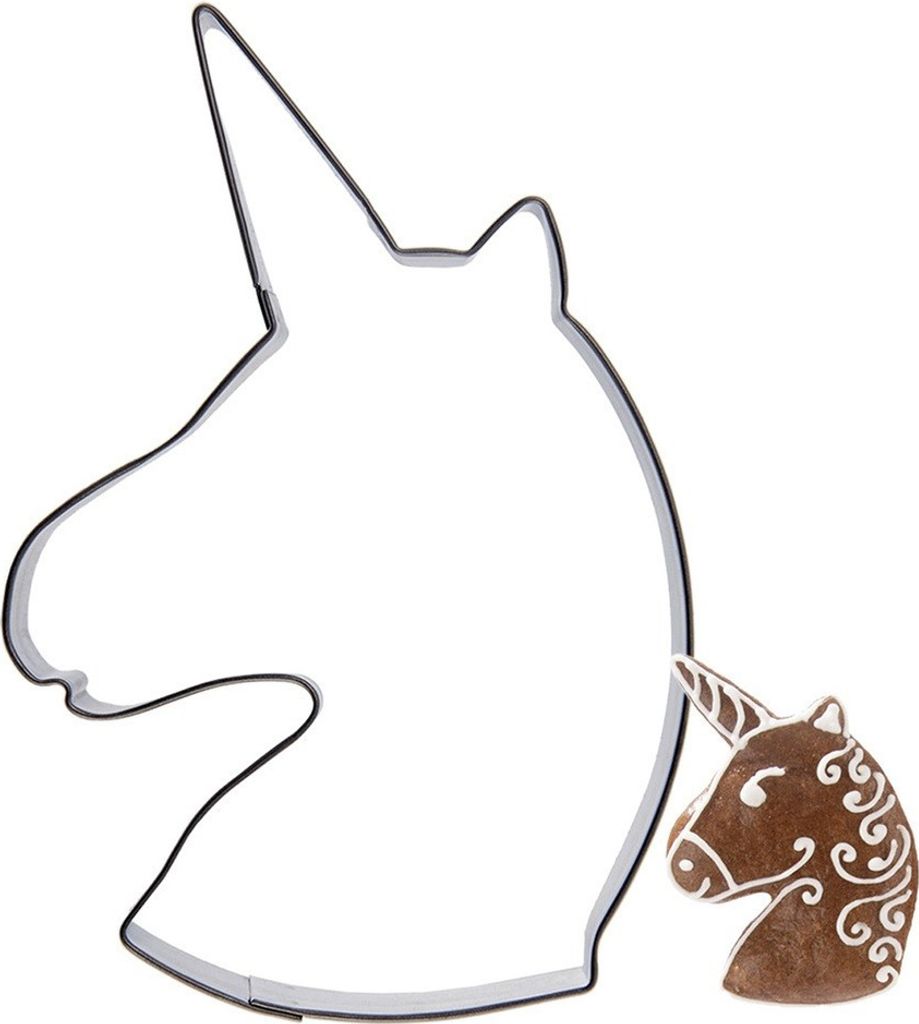 Ausstechform Einhorn Ausstechform für Kekse Lebkuchen