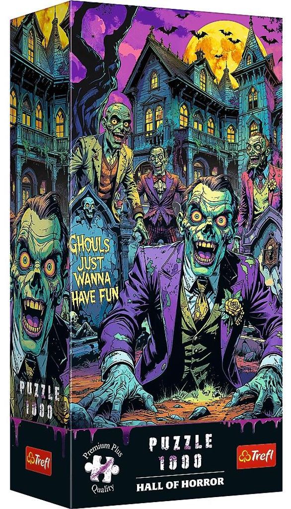 TREFL Puzzle Premium Plus Hall of Horror: Zombie 1000 DLK Produktbild 