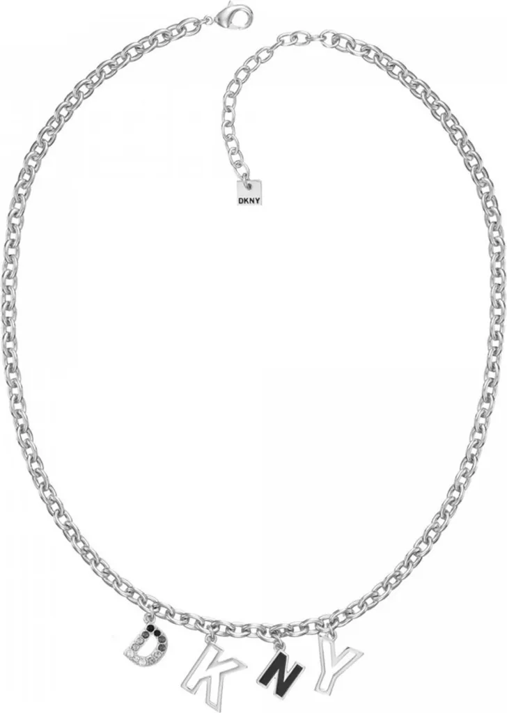 Bracelet DKNY 5520043 Rigide en Acier Argenté avec Fermoir Sécurisé