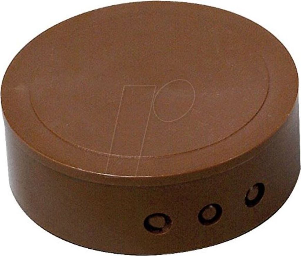 Kopp Deckenbaldachin Lampenabdeckung Zugentlastung Lampe braun grau schwarz weiß braun rund