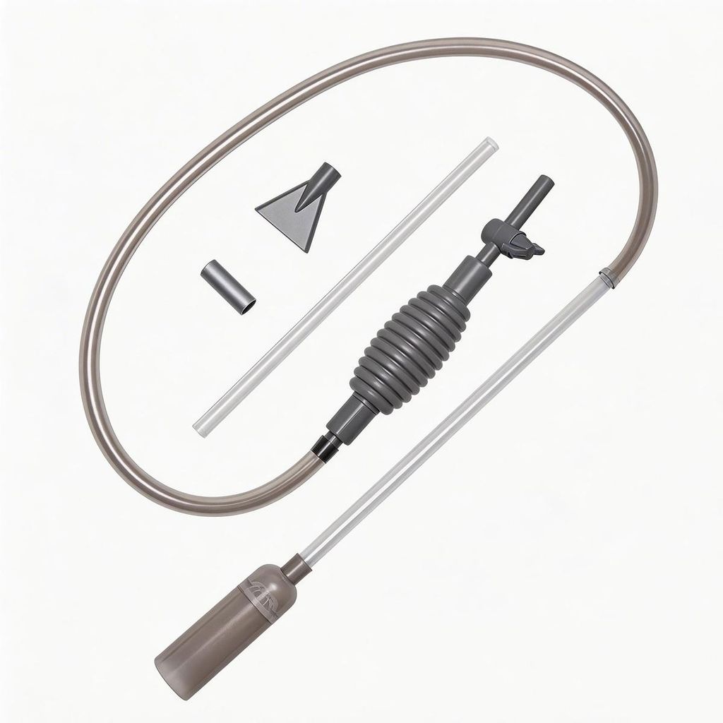 Aquariumreiniger Set 1,7 m, Mulmsauger mit Siphon, 3 Produktbild 