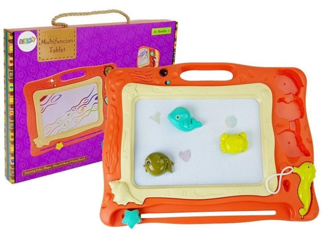 IMPORT LEANTOYS Pictionary Board mit Geräuschen und Lichtern Briefmarken