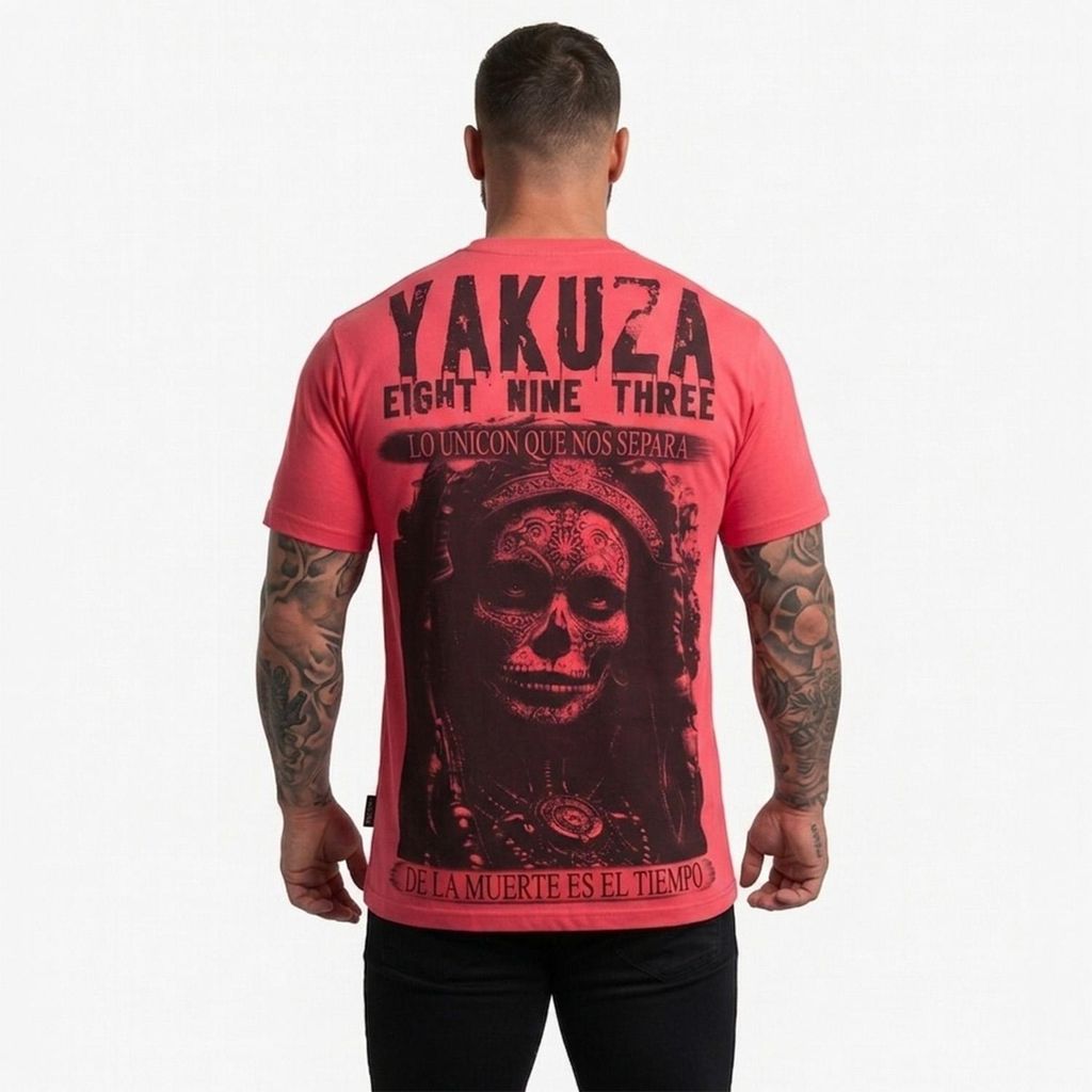 Yakuza Herren Unicon Regular T-Shirt, Geranium, XXL