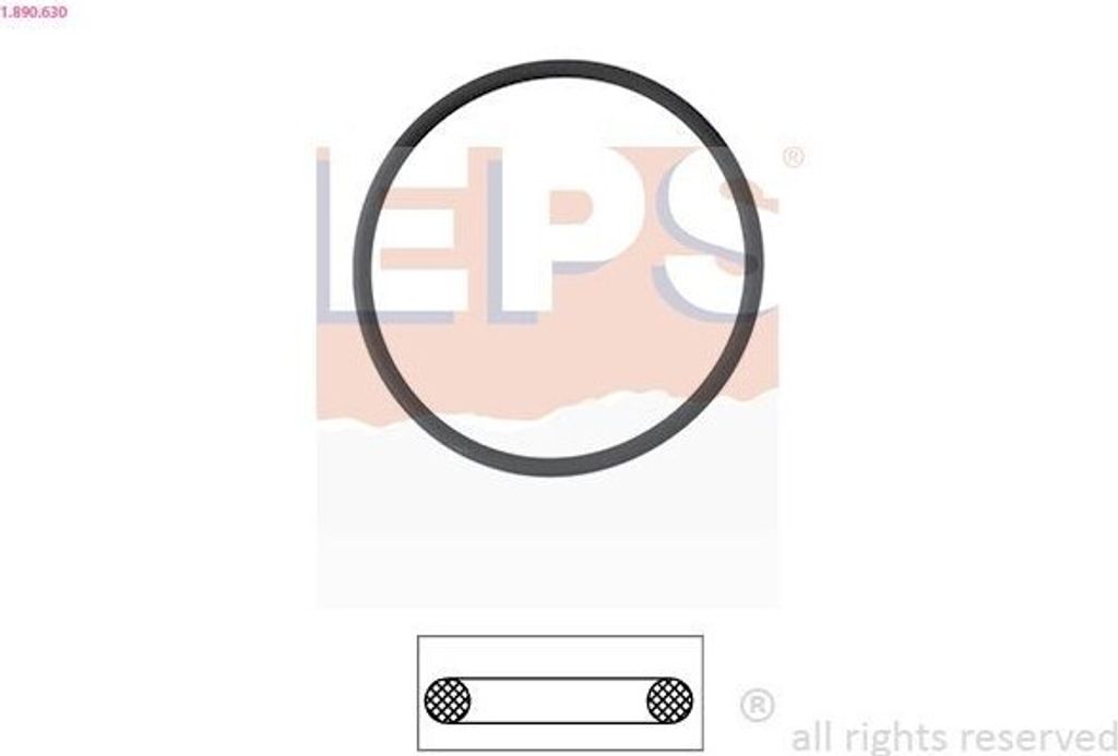 EPS Dichtung Thermostat 1.890.630 für CITROËN SAXO (S0, S1)