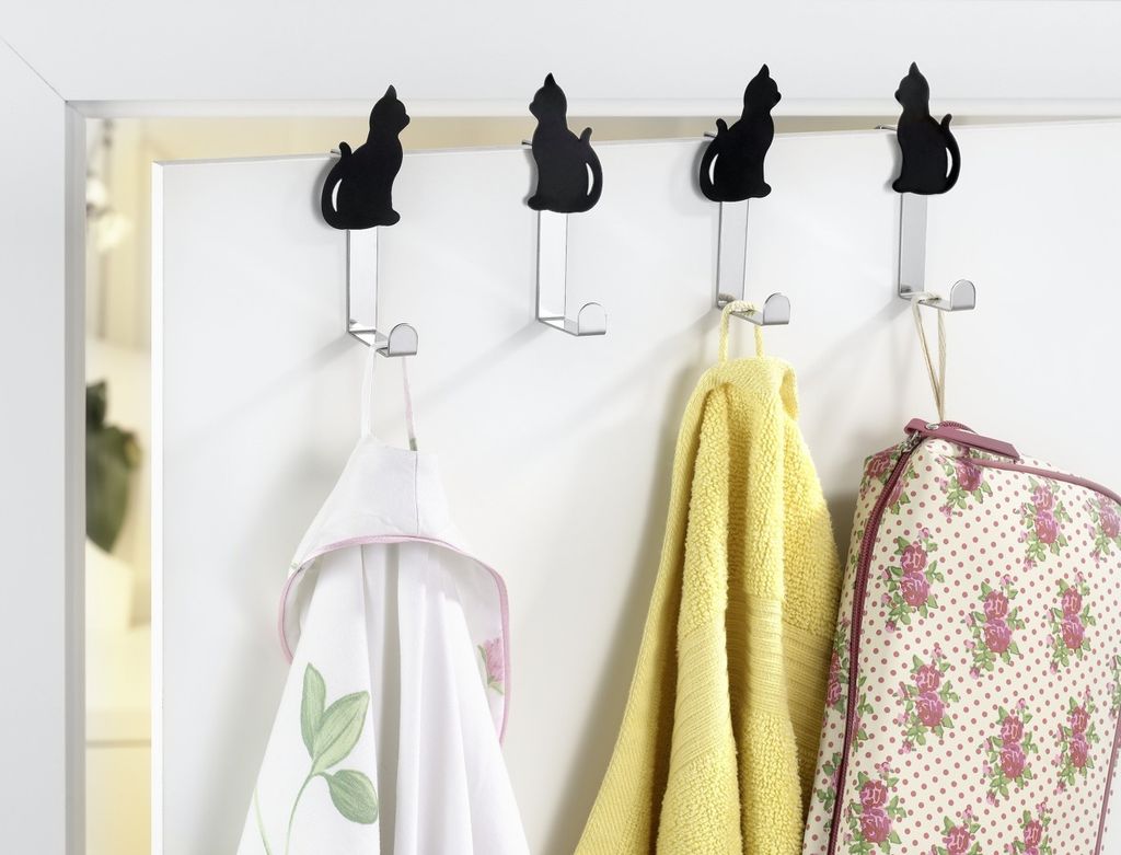 Wenko Türhakenleiste Türgarderobe Einhängen Kleiderhaken 4 Produktbild 