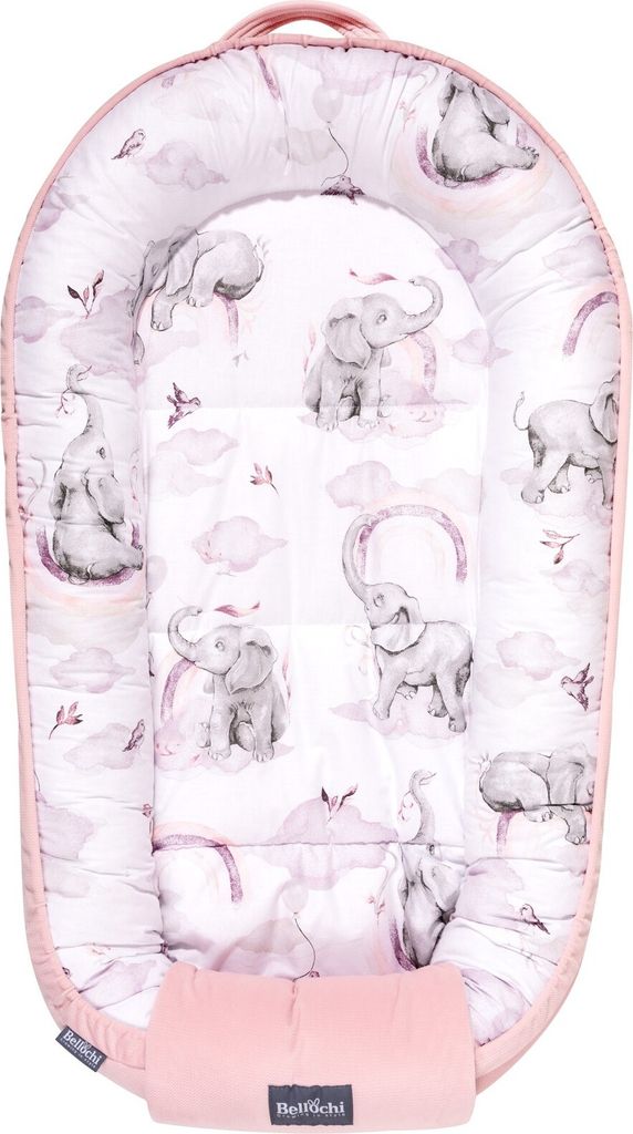 Bellochi Velvet Babynest Babynestchen Neugeborene - Produktbild 4