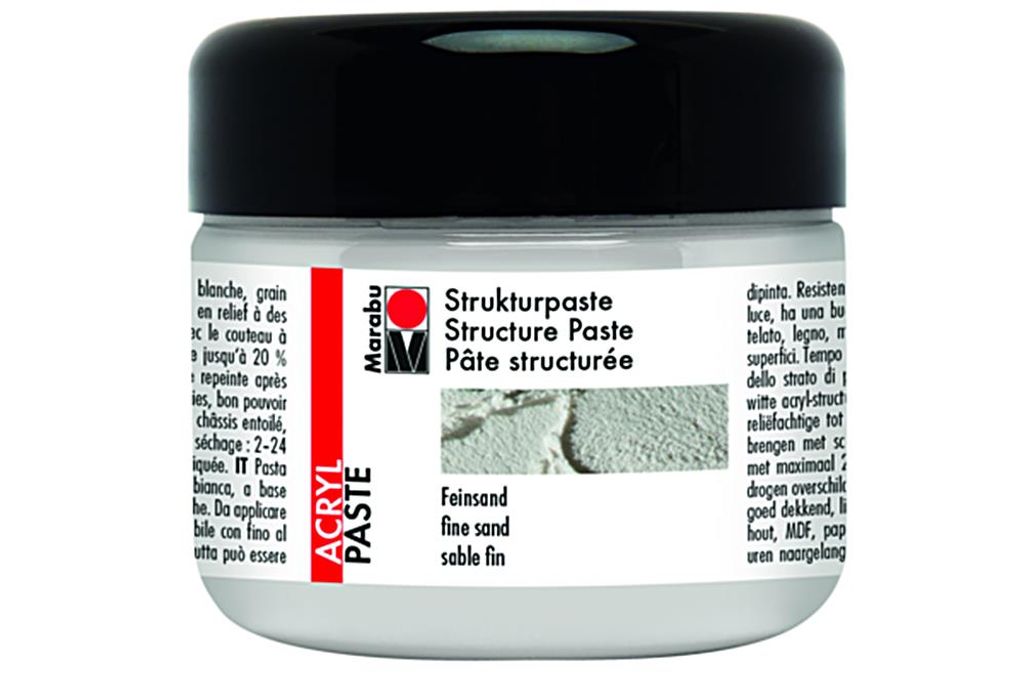 Marabu Acryl Strukturpaste 225 ml feinsand