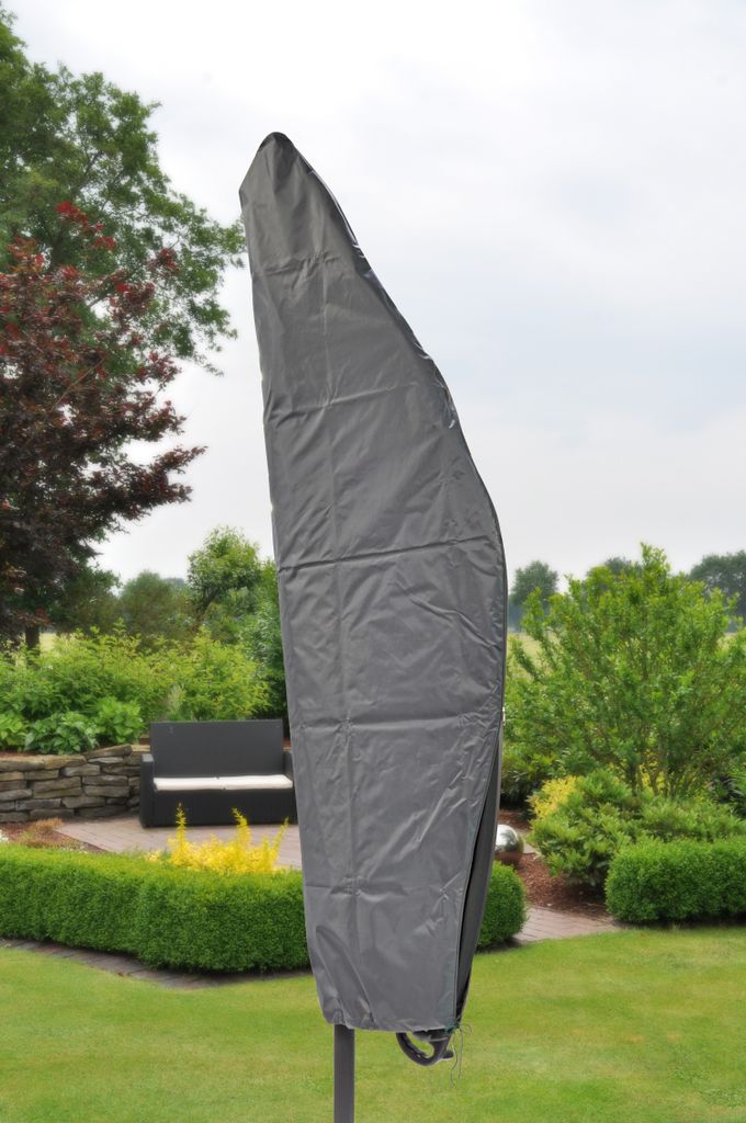 Schutzhülle für Sonnenschirm 3m/3.5m Wasserdicht Sonnenschirmhülle Schutzhülle #