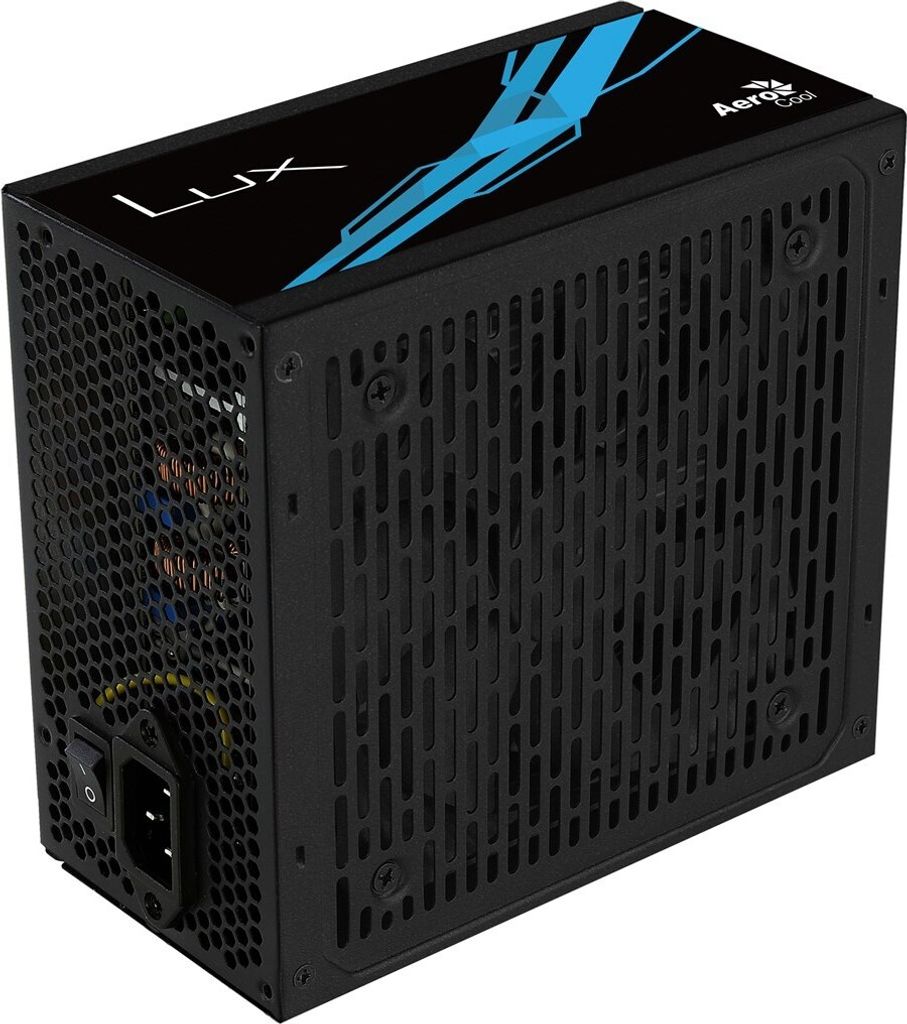 Aerocool LUX 550W Netzteil 20+4 Pin ATX ATX Schwarz Produktbild 