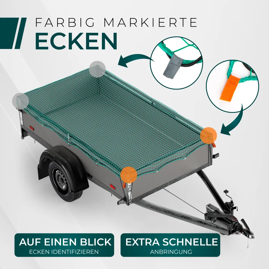 Filet pour transport de déchets verts et gravats 2x3M CargoVA DEKRA - 3