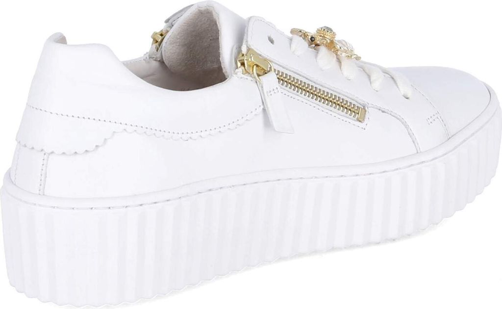 Gabor Plateau Schnürschuhe Damen 31373236373030 Weiß 39 EU Produktbild 4