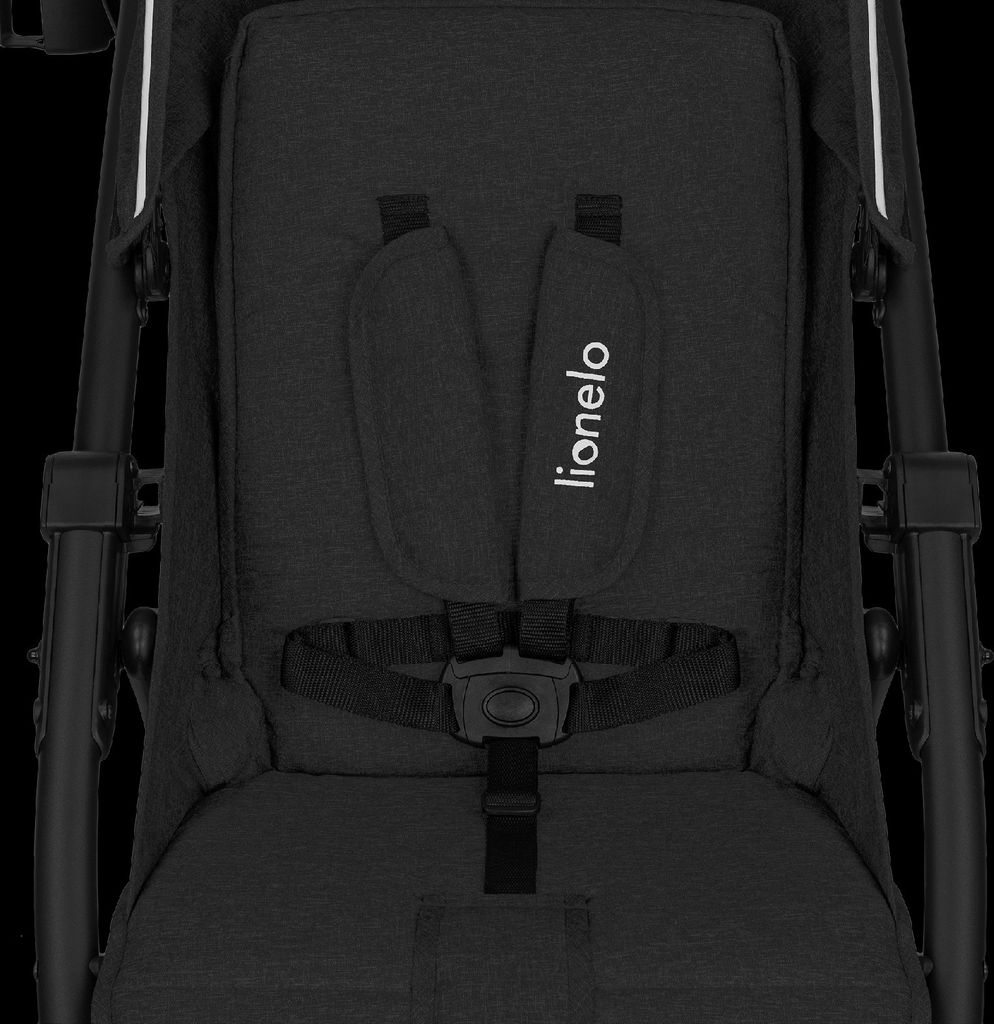 Lionelo ANNET czarny wózek spacerowy z oponami piankowymi Zdjęcie produktu 23