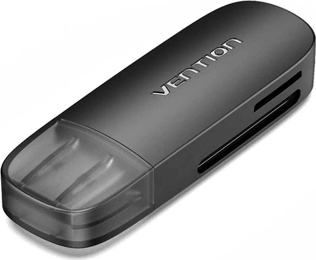 Vention CLEB0 Lettore Schede SD MicroSD USB Nero - Prezzo Top