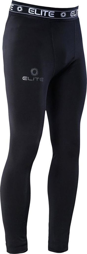 Elite Sport Compression Legging Tw-Hose Herren - Schwarz | Größe: S